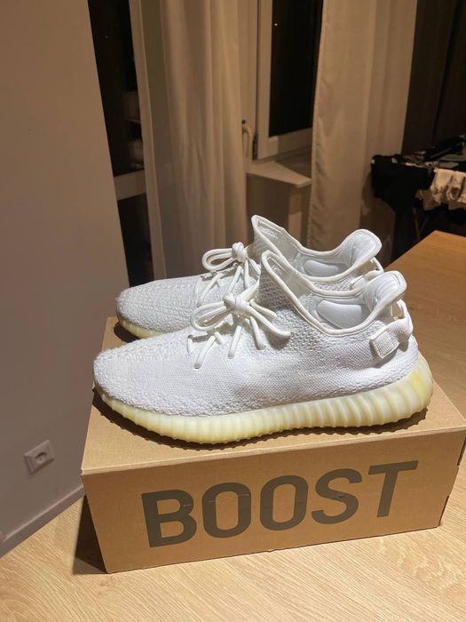 adidas Yeezy boost 350 v2 cream white 45 black zebra onyx beluga carb
