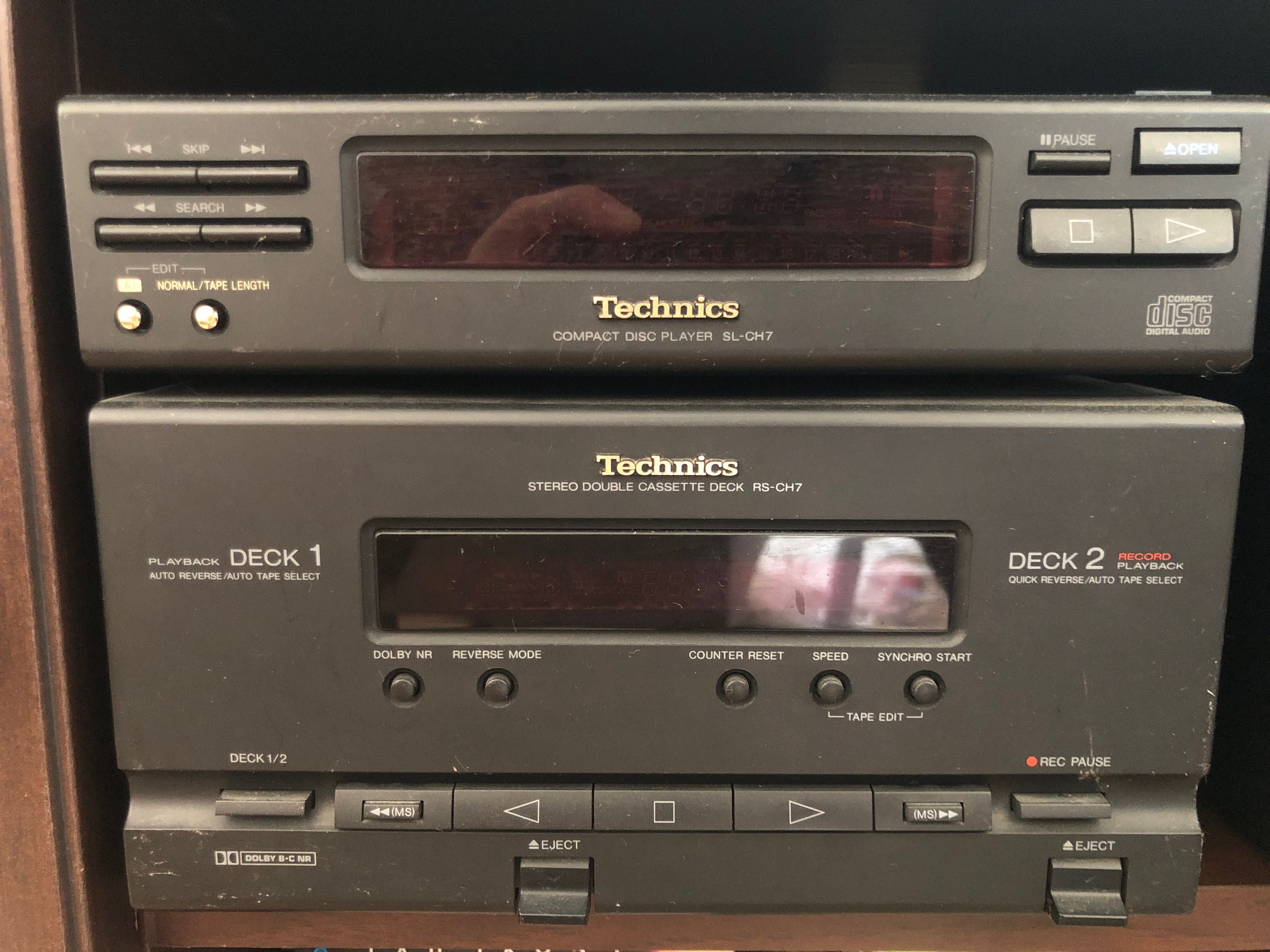 Gramofon Technics SL BD20 + wieża