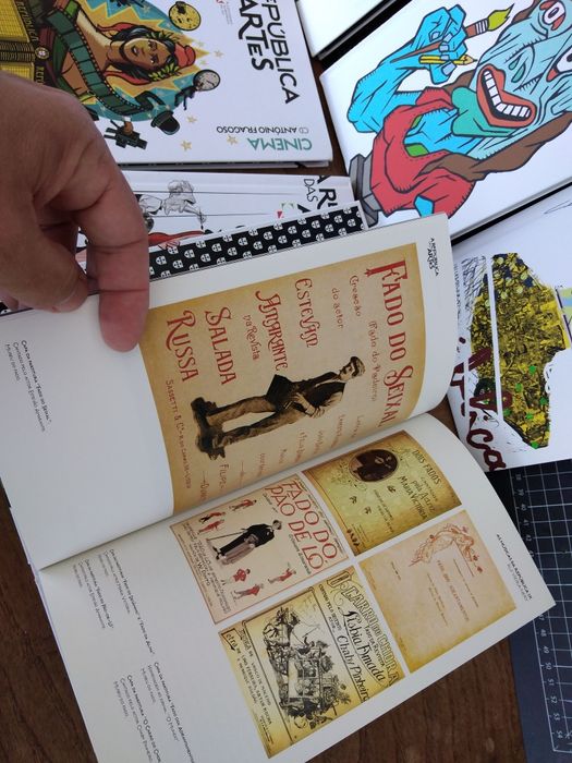 Colecção completa CDs /livros a República das Artes, música cinema etc