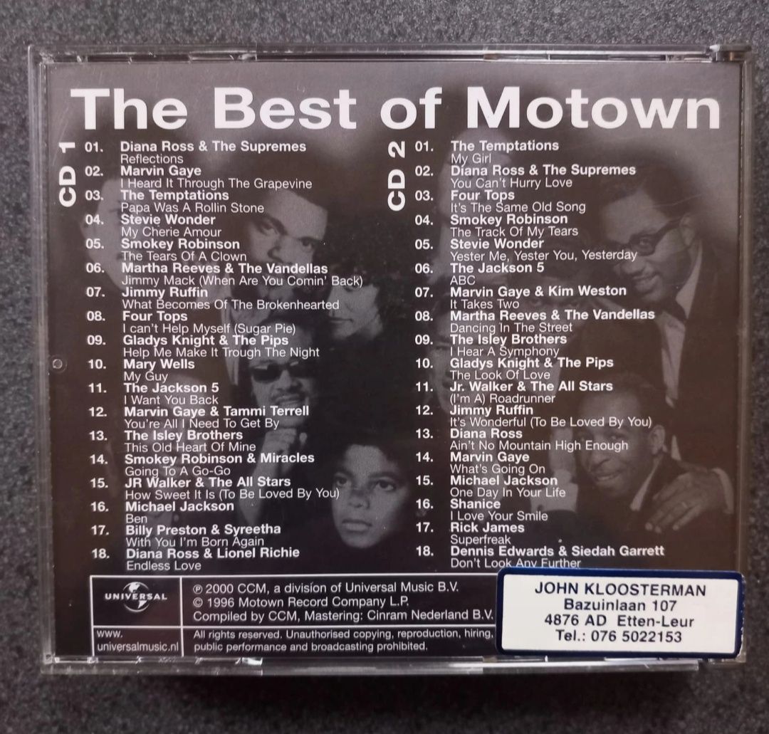 CD The Best of Motown