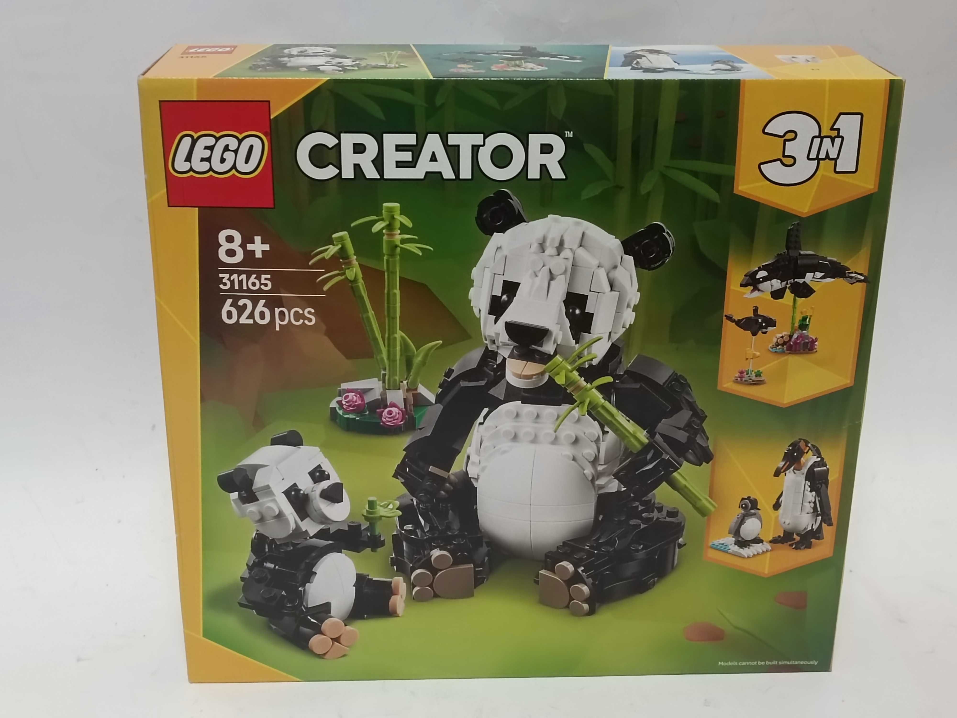 Lego Creator 31165 Dzikie Zwierzęta Rodzina Pand 3W1 500/06/25s