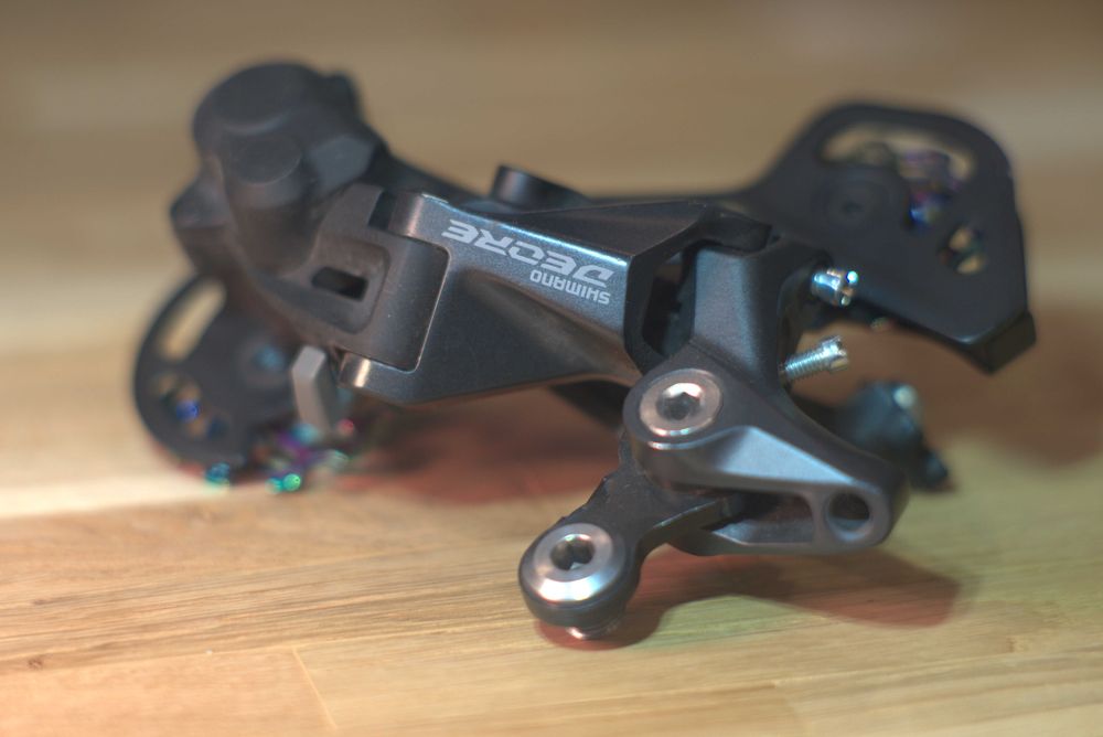 przerzutka Shimano Deore 11s RD-M5120 i manetka SL-M5100