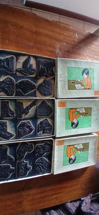 Carimbos antigos escolares