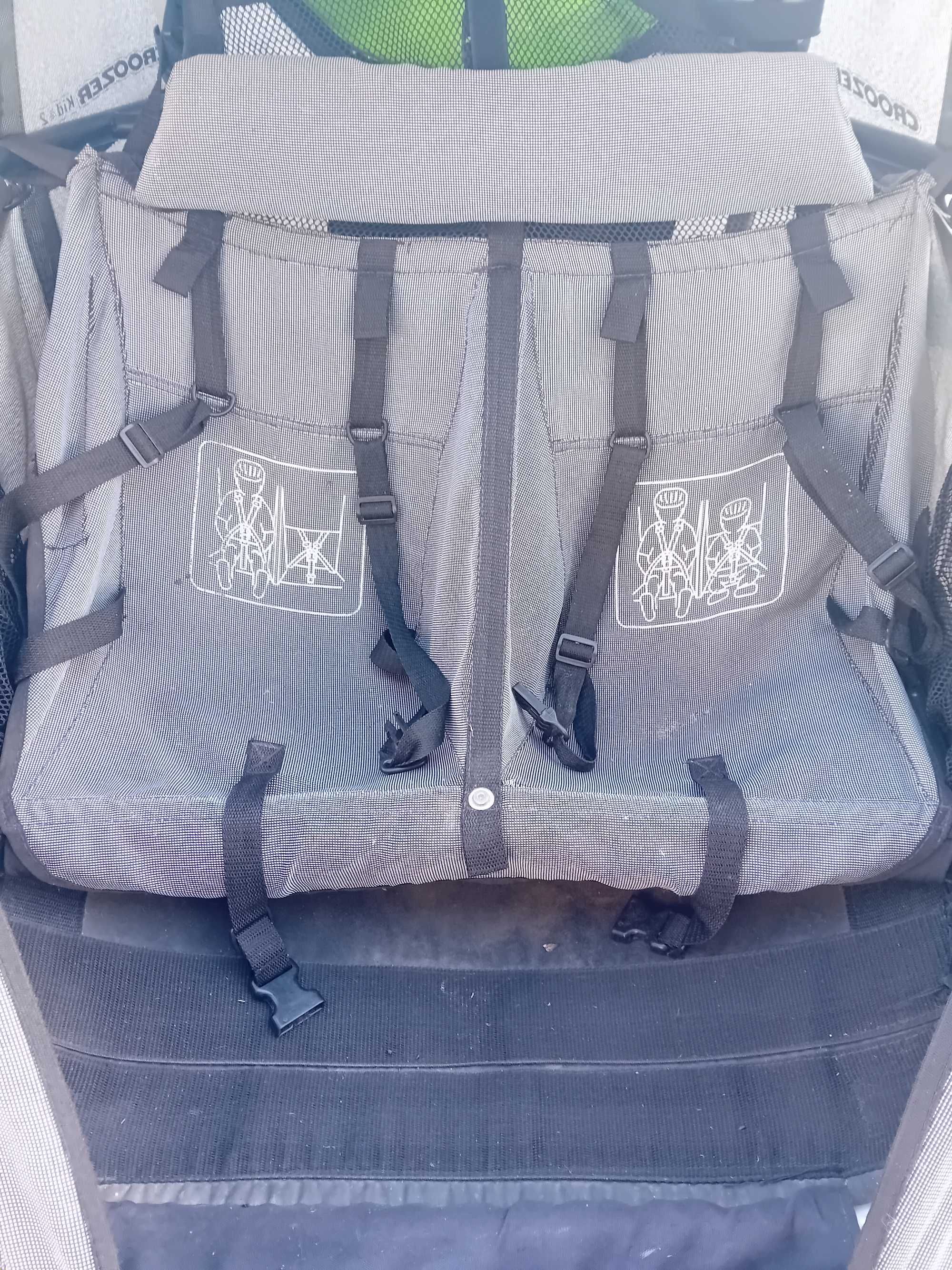 Przyczepka rowerowa Croozer Kid 2 podwójna