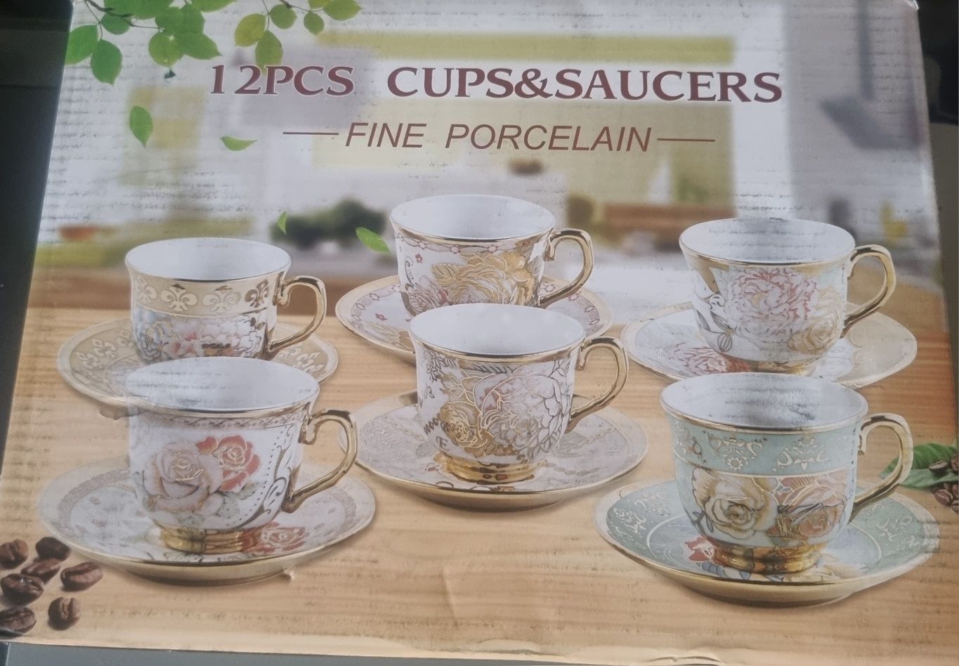 Zestaw porcelany 12 sztuk