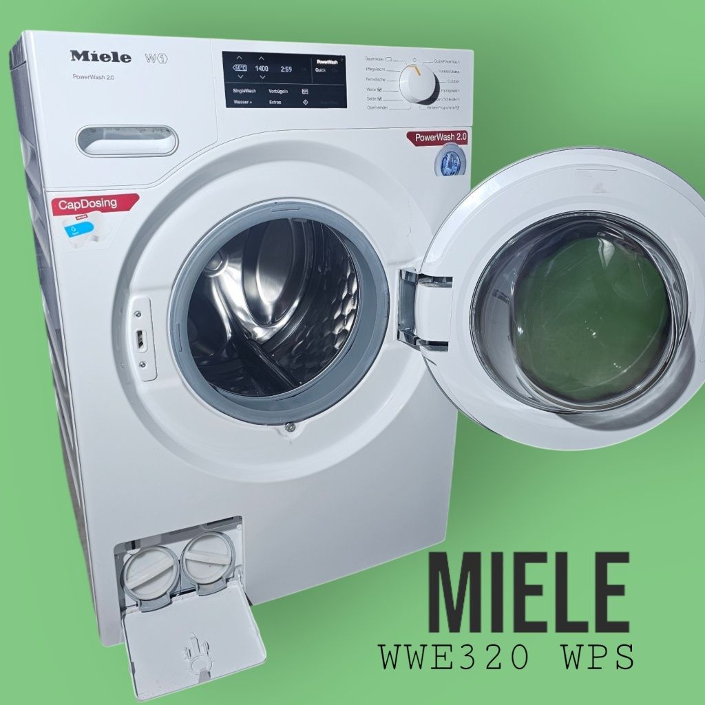 Pralka Miele WWE320 WPS; Polskie Menu