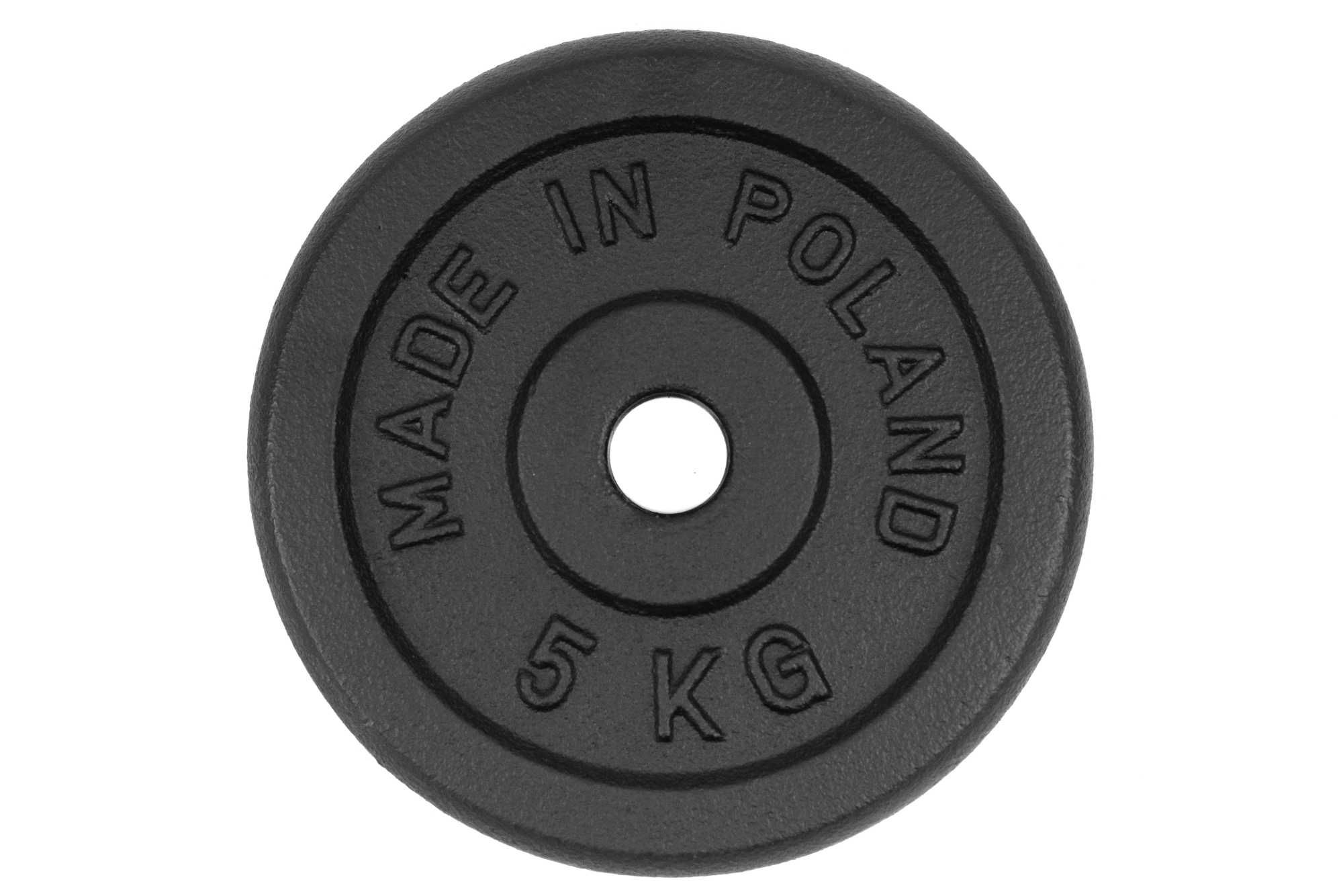 Obciążenie żeliwne 2x5kg 28mm talerz zestaw 10kg BIA