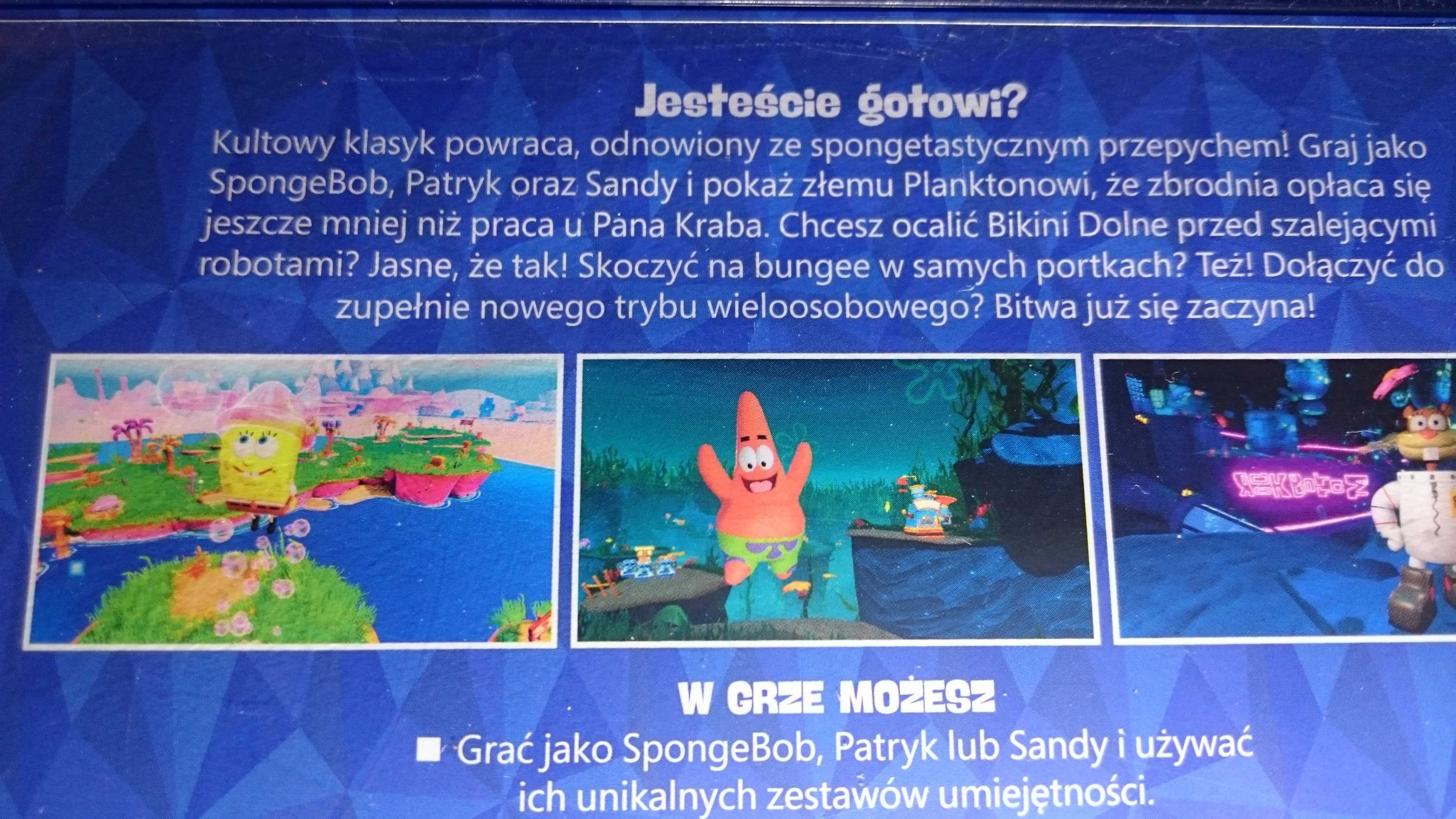 Spongebob Battle Bikini Bottom ps4 playstation 4 Crash minecraft