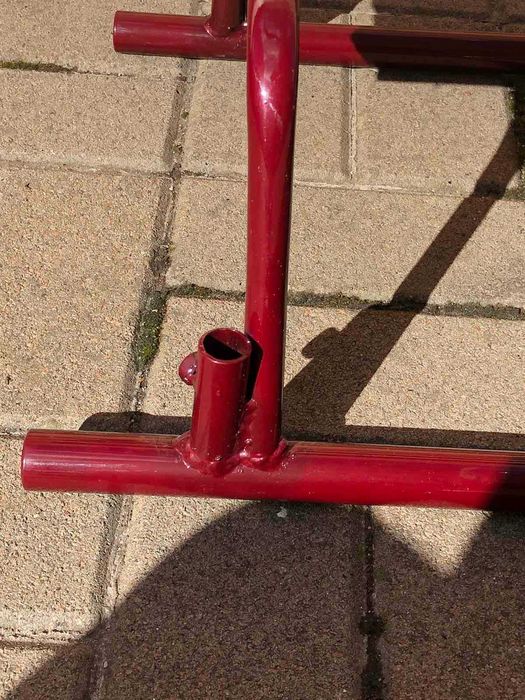 Санки Сніжинка зі штовхачем