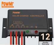 IP68 hermetyczny solarny słoneczny regulator ładowania PWM 12V/24V 10A