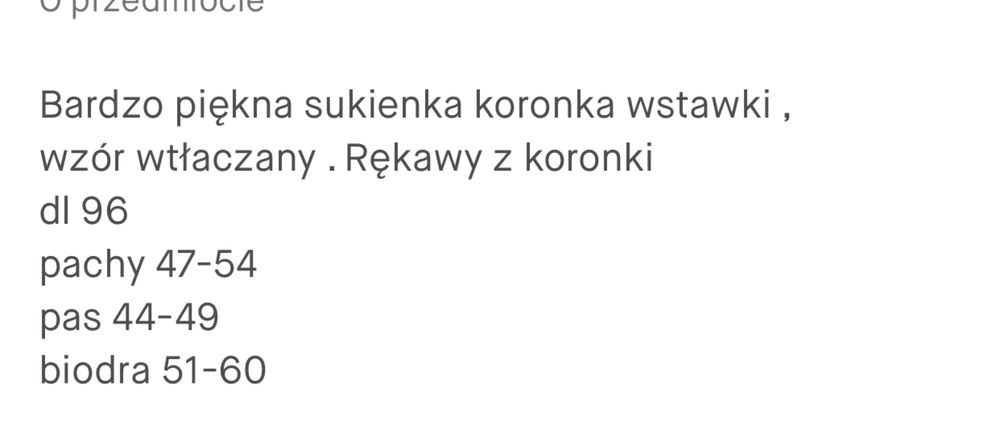 Sukienka elegancka roz 42