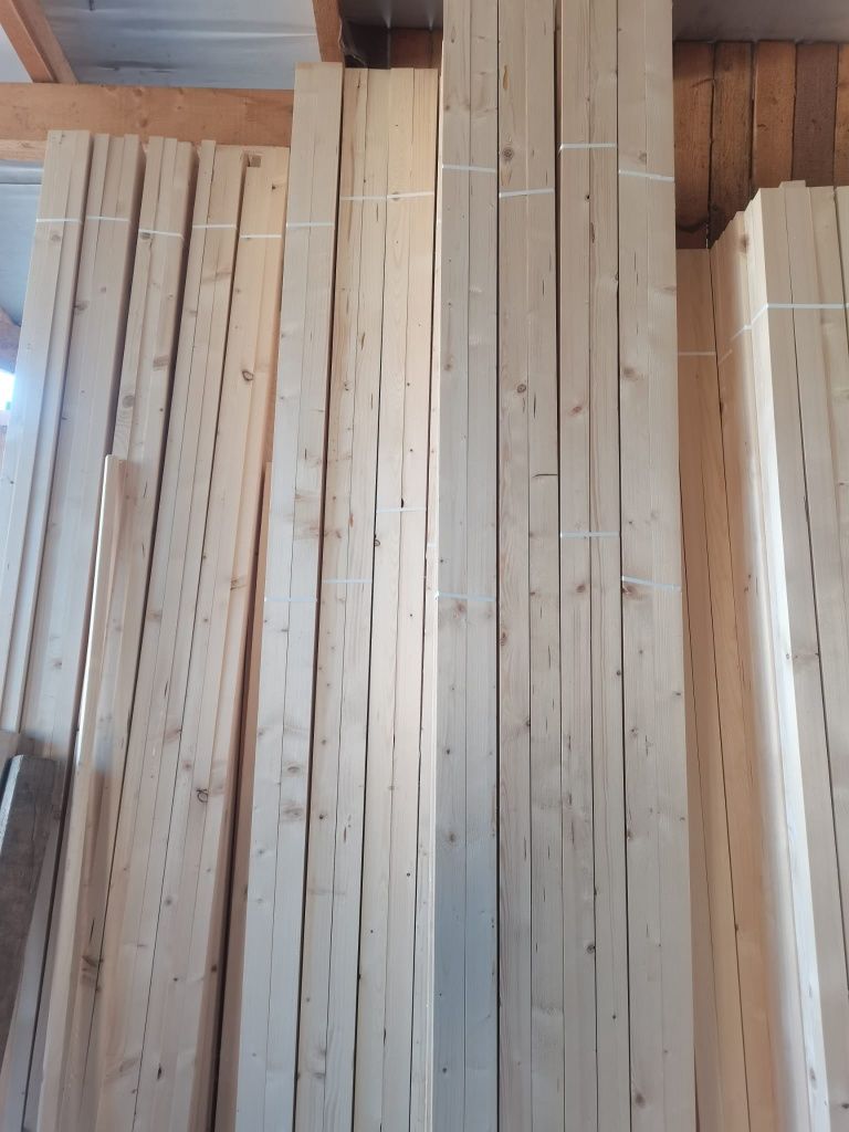 Legark kantówka świerkowa 3x3 krawędziami kantówki deska tarasowa