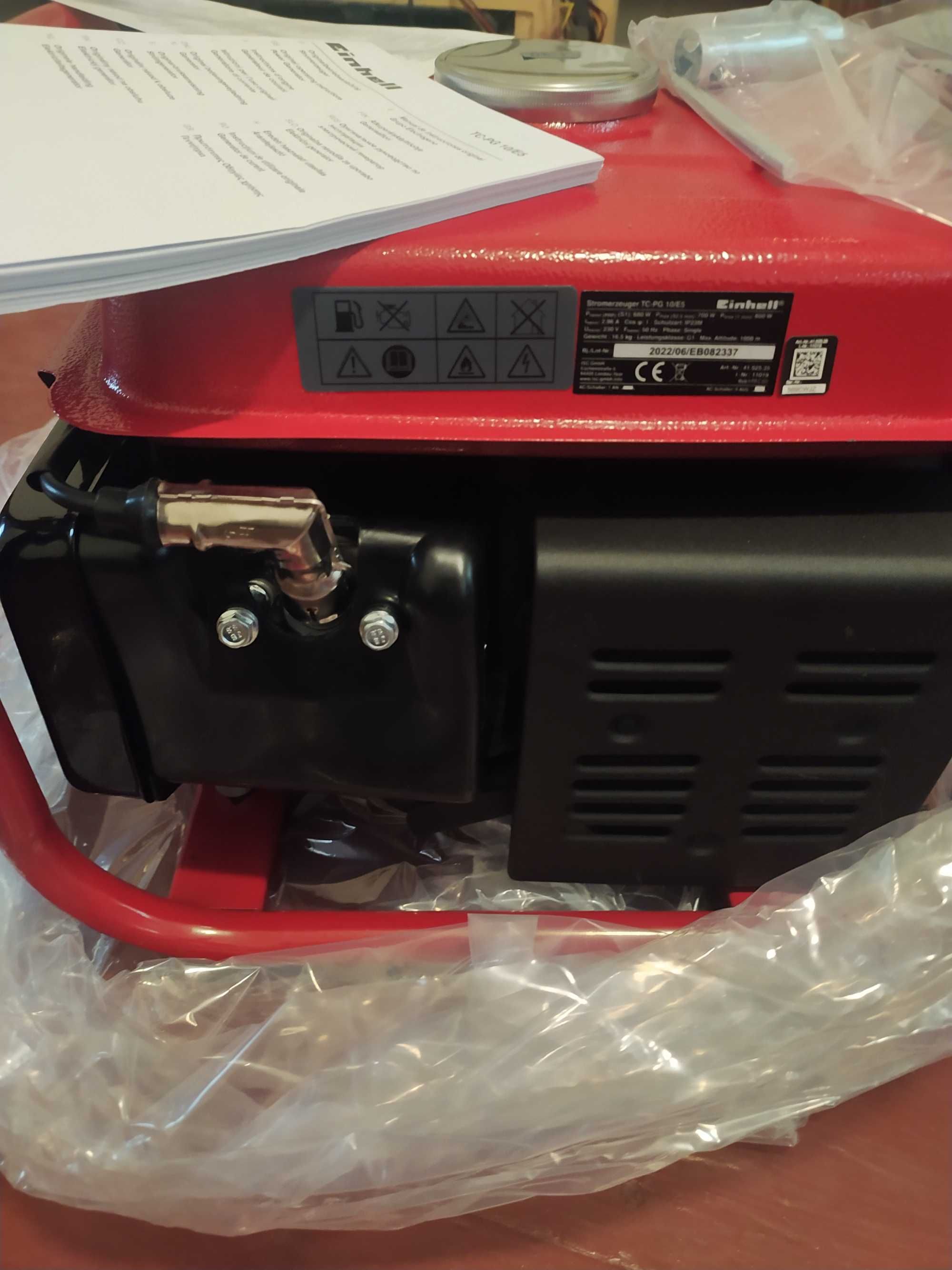 Бензиновий генератор Einhell TC-PG 10/E5 0,8 кВт