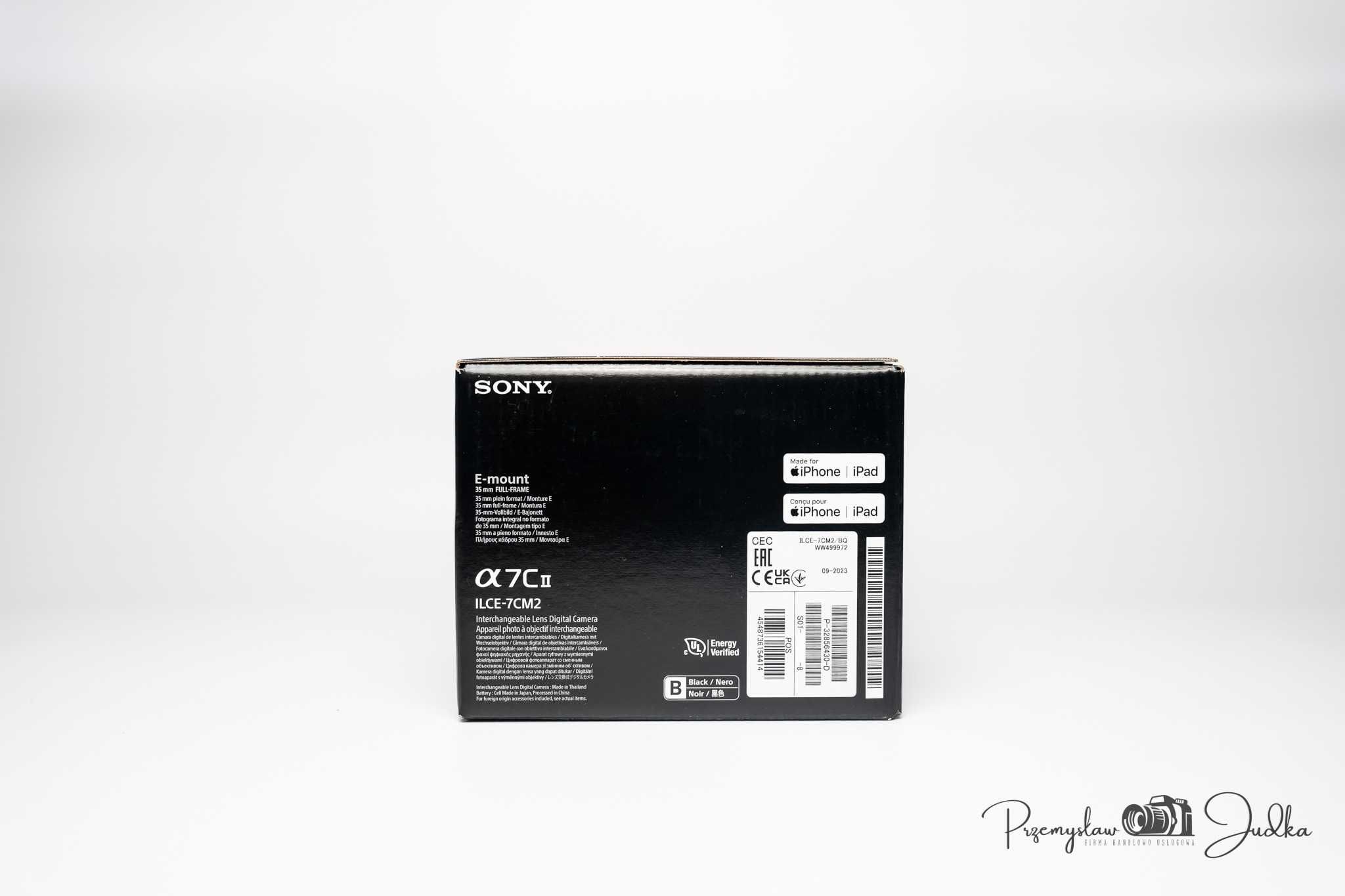 SONY A7C II A7CM2 A7C2 A7CII ILCE-7CM2 body czarne/ srebrne