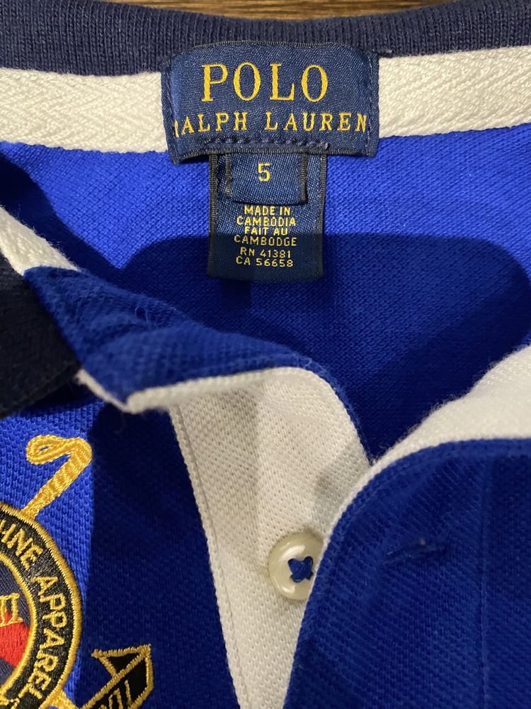 Koszulka polo Ralph Lauren roz.116 lat5