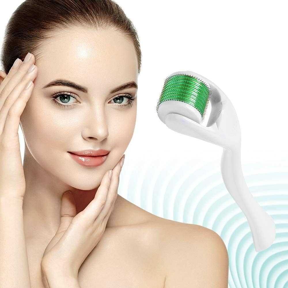 MICRONEEDLE - Derma Roller mezoterapia igłowa wałek do twarzy brody
