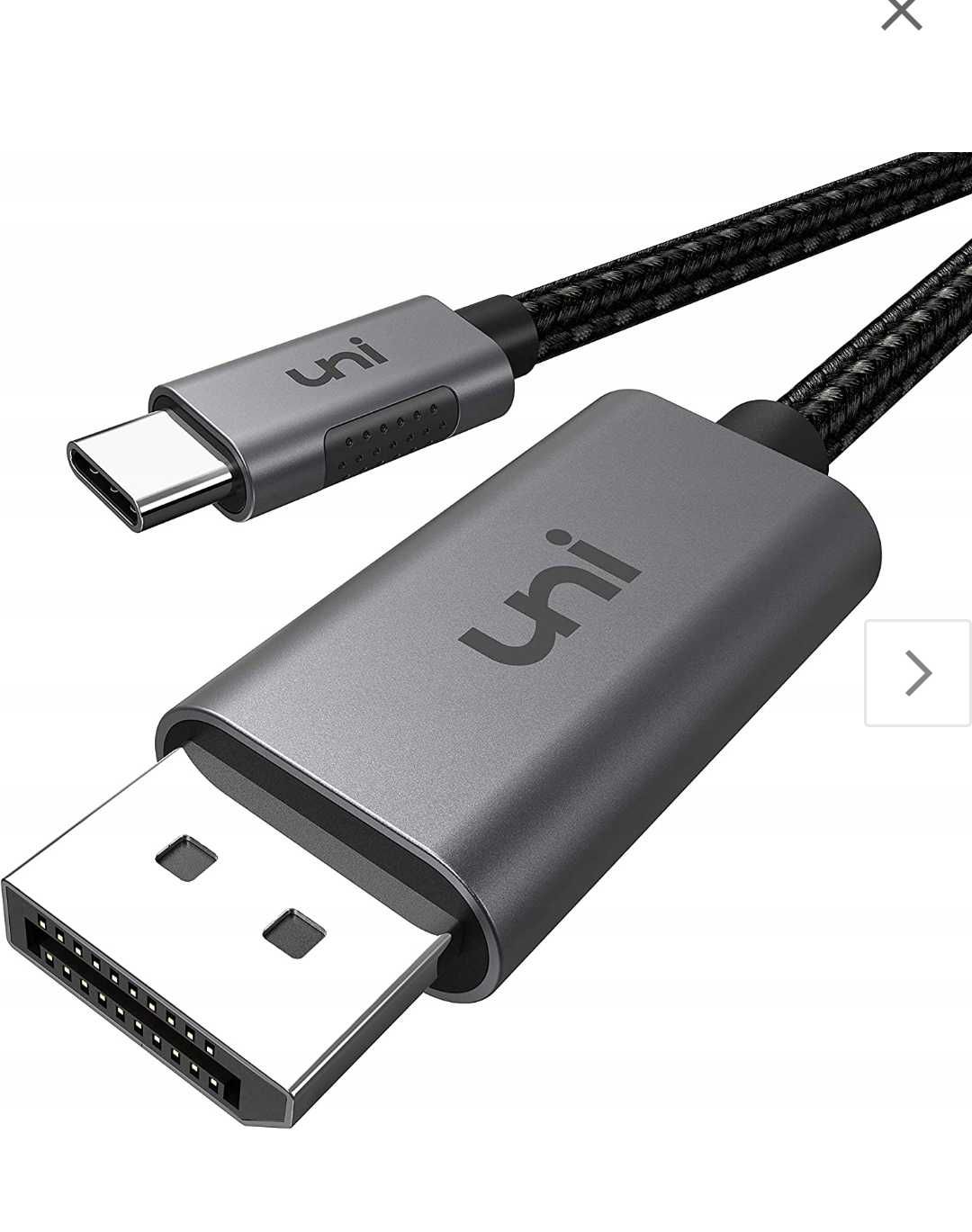 Kabel UNI DisplayPort - USB typ C LPN HE 4K 3M Długości