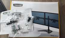 Fellowes  solidny stabilny uchwyt stojak biurkowy na dwa monitory