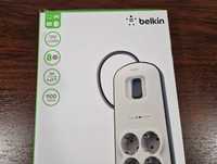 Belkin BSV804vf2M listwa przedłużacz 2 metry 8 gniazd + 2x USB