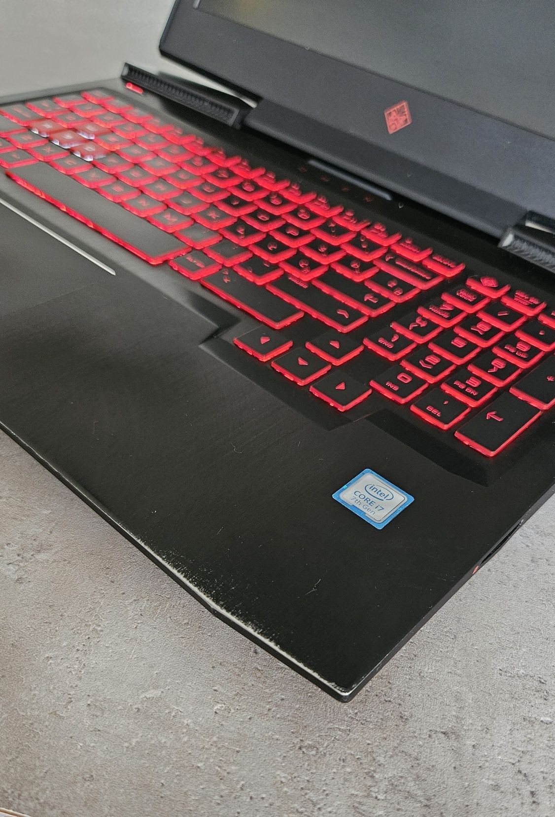 Laptop gamingowy HP Omen 16gb RAM, i7 7gen