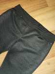zgrabne pikowane spodnie legginsy stan idealny XL