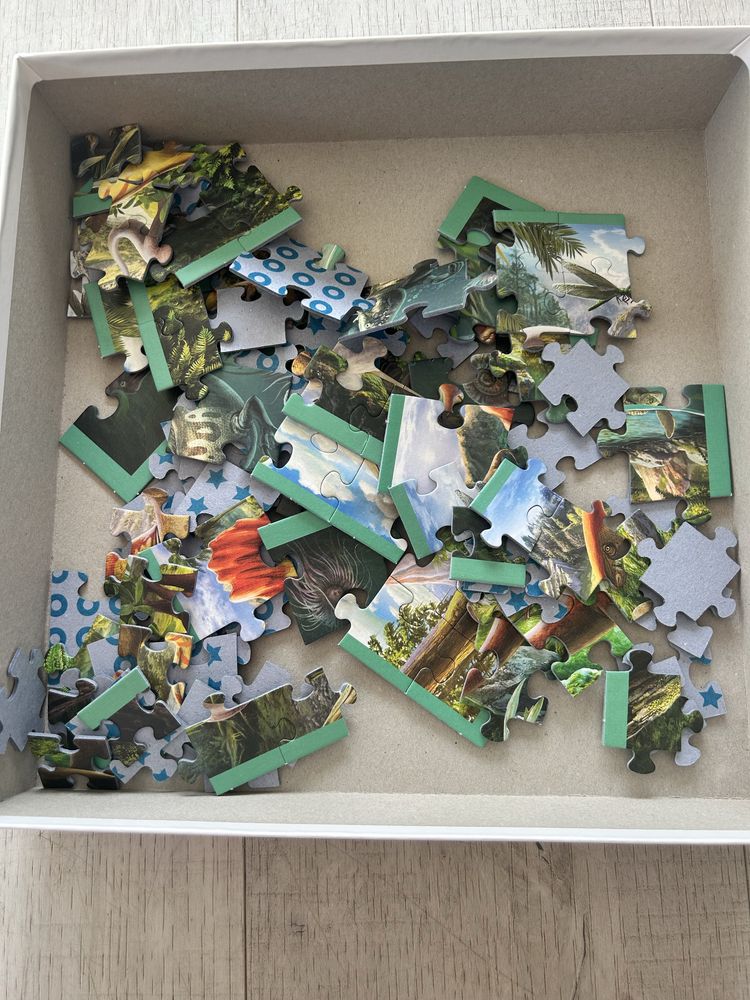 Puzzle Trefl dinozaury x 3