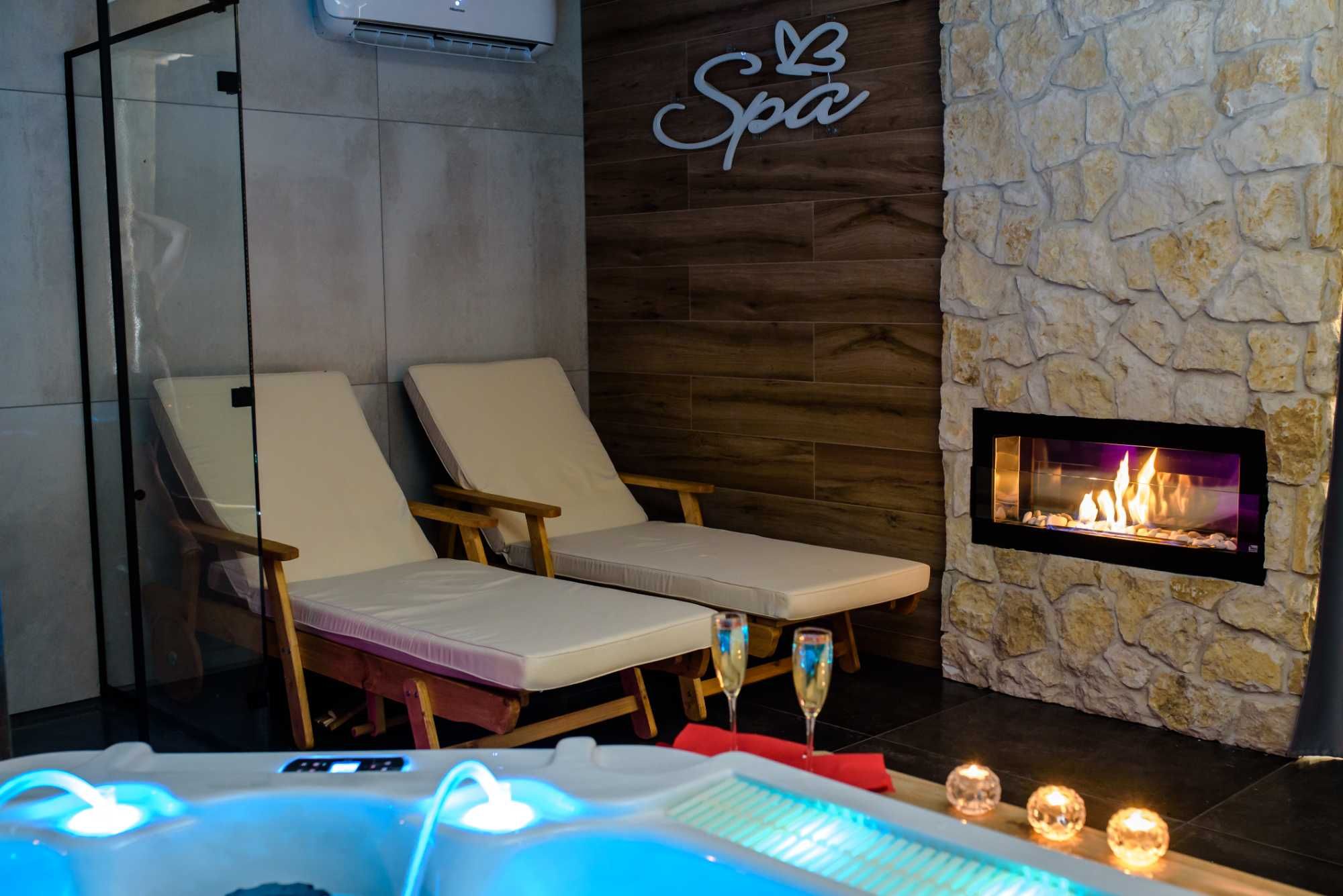 Apartament Górski Spa z profesjonalnym jacuzzi i sauną fińską, taras