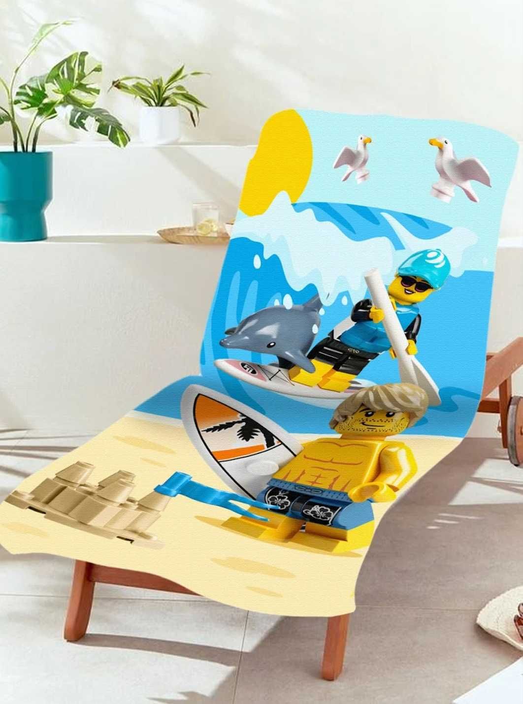 Nowe Lego Zestaw + Gratis fortnite bus bojowy +ręcznik plażowy zabawki
