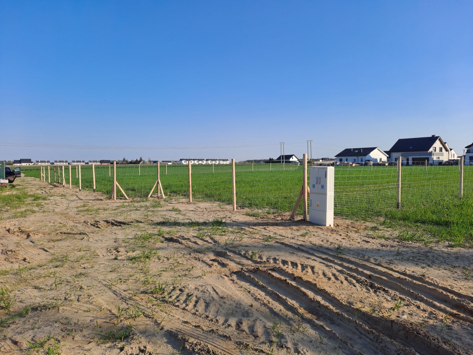 Ogrodzenie budowlane leśne tymczasowe 15zl