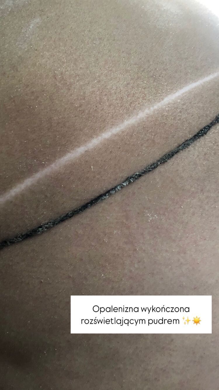 Puder do opalania natryskowego lawendowy rozświetlacz