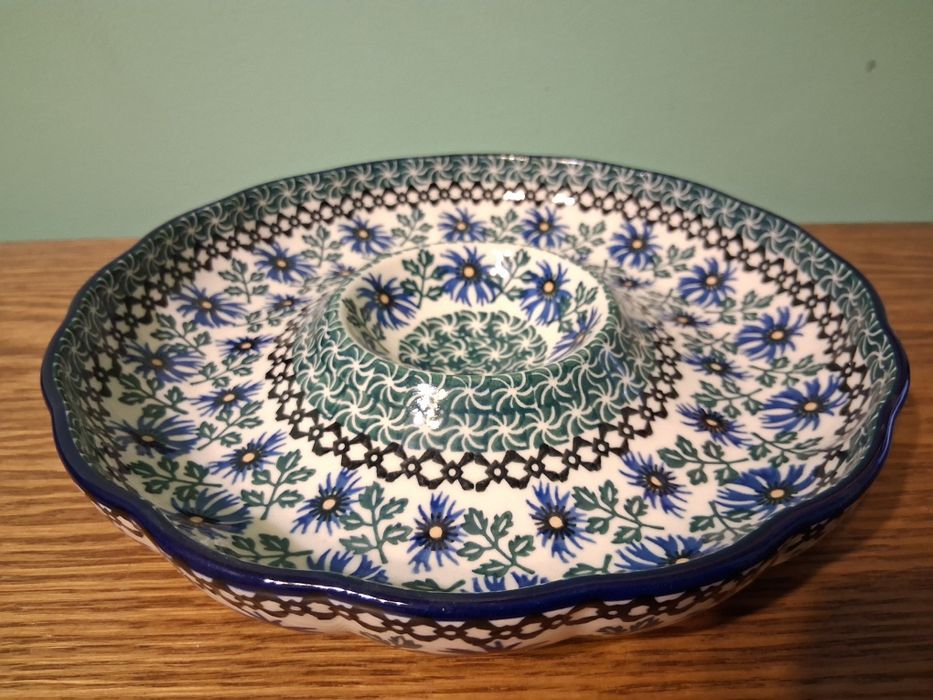 Talerz na frytki 25cm GAT1 Ceramika Artystyczna Boleslawiec