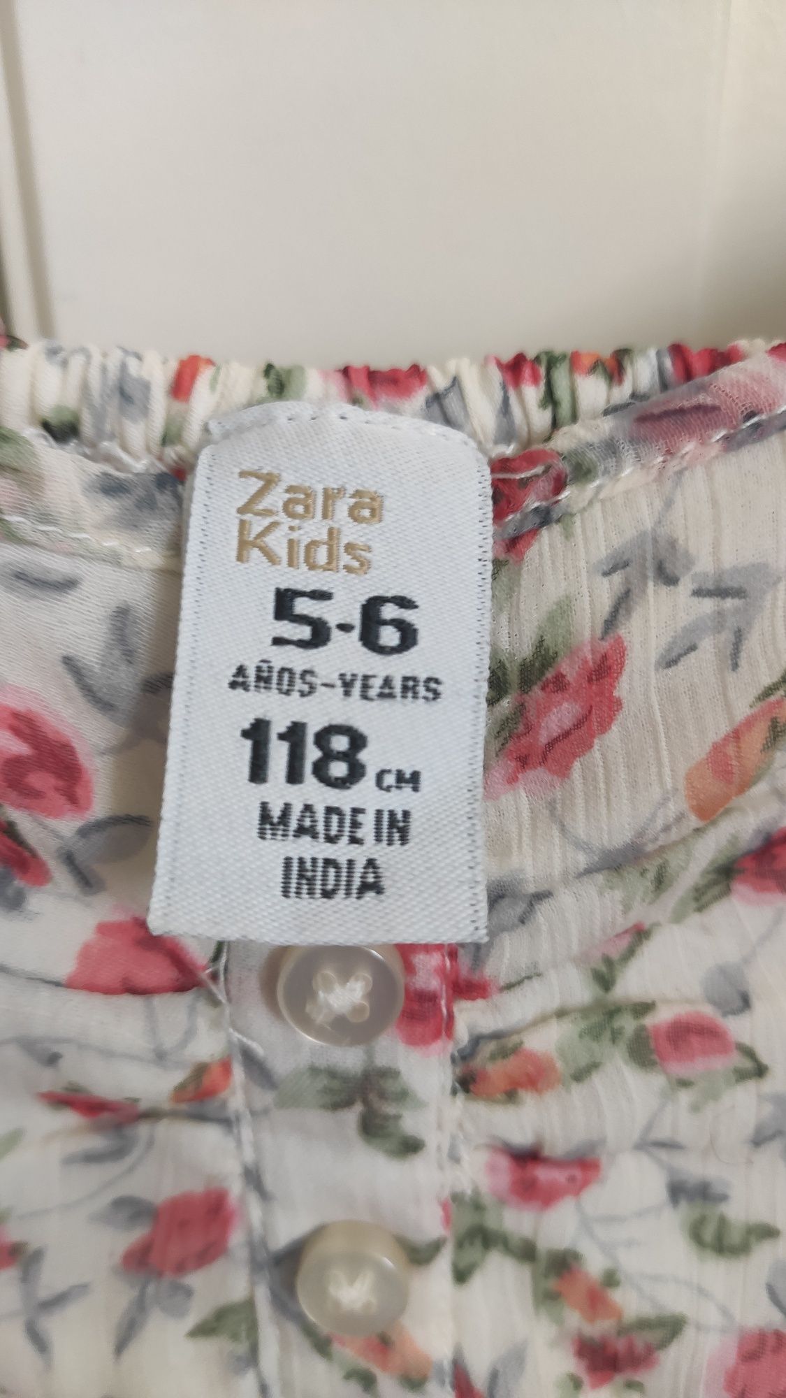 Letnia sukienka ZARA roz. 118
