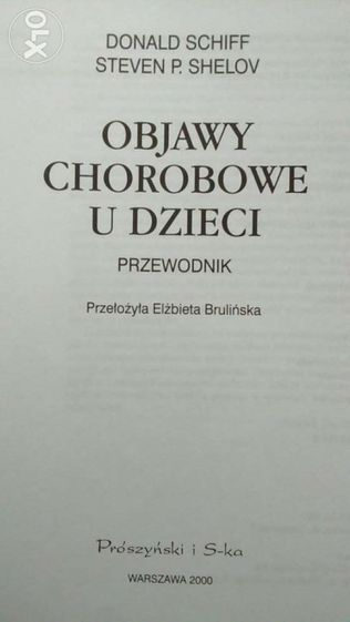 Objawy chorobowe u dzieci