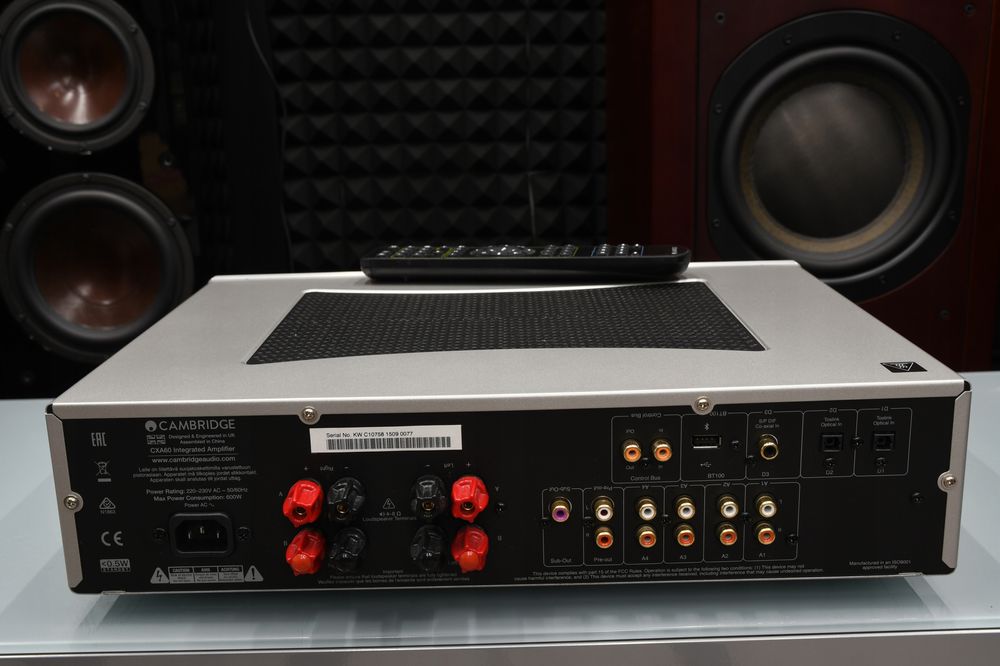 Zadbany wzmacniacz stereo Cambridge Audio CXA60 + pilot i DAC