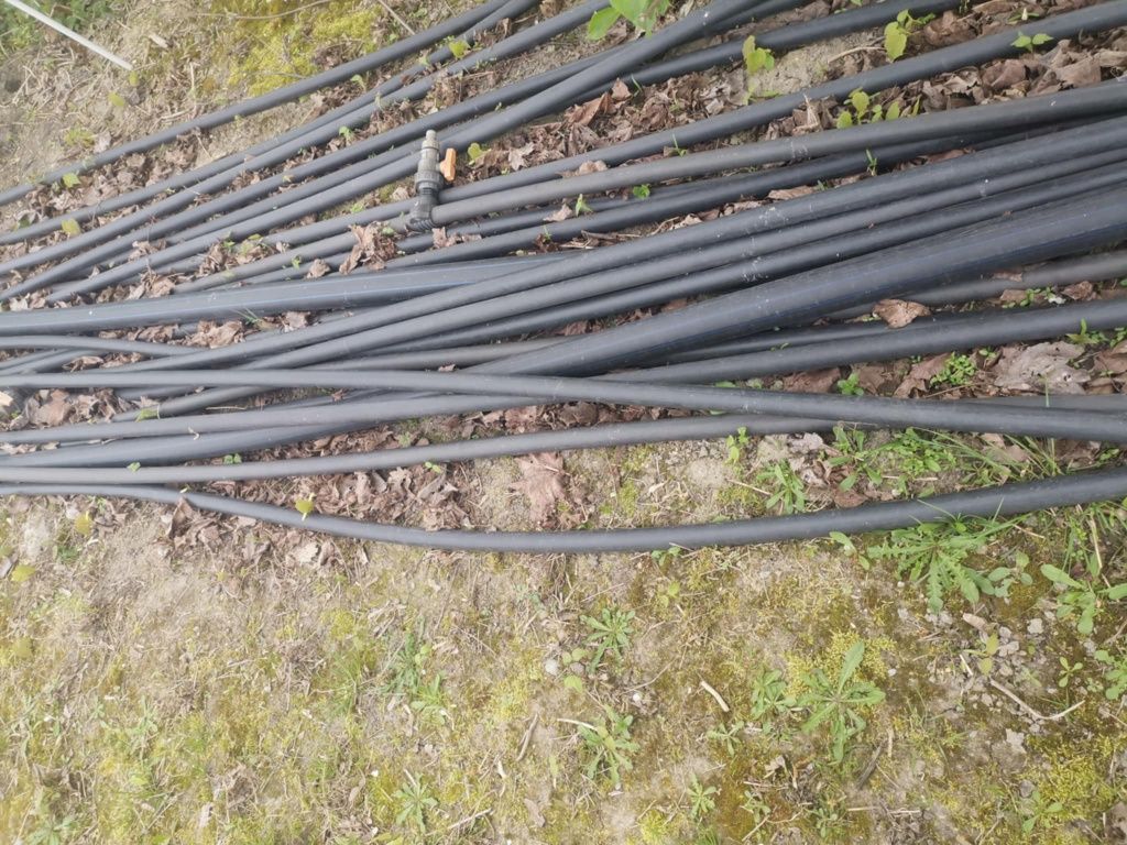 Nawadnianie bobu truskawek i innych warzyw na rurze Pe 40 zraszacze
