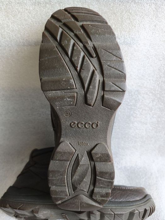 Мужские кожаные кроссовки ботинки Ecco оригинал.Размер 42
