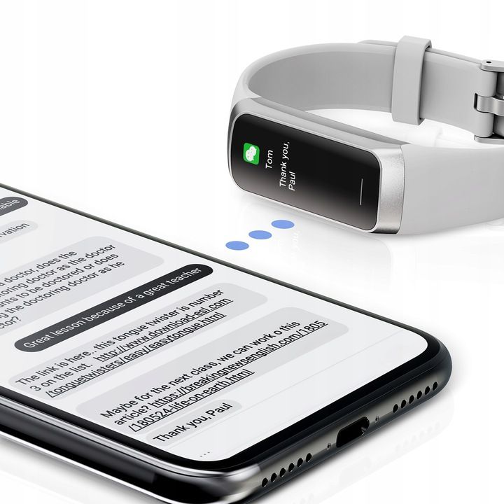 Smartwatch Damski Smartband Amoled Polskie Menu Opaska Damska Super Ja