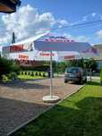 Parasol ogrodowy 4m NOWE Poszycie!