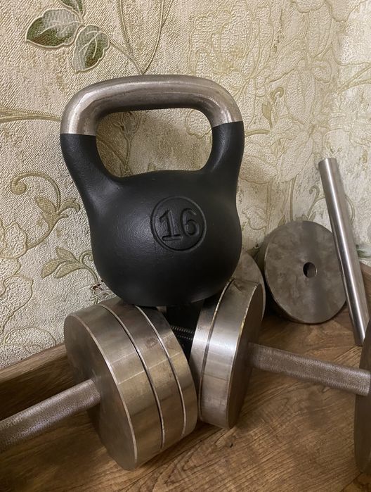 Гиря вагою 16 кг. Знижка 200 грн для військових
