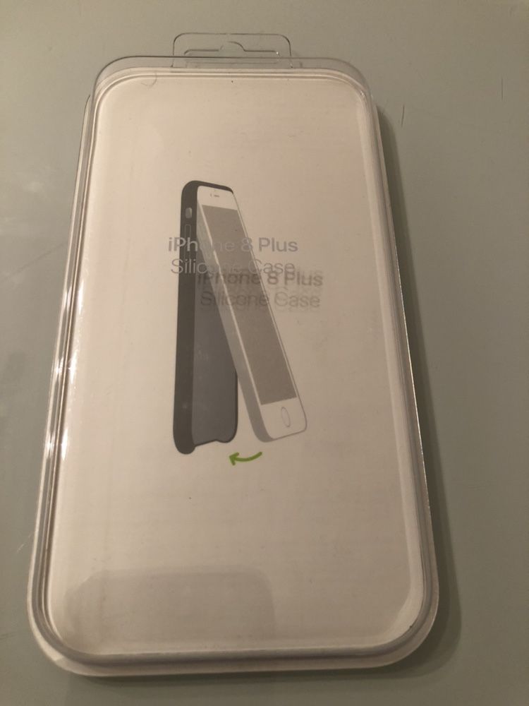 Capa iphone 7/8 plus silicone original danificada