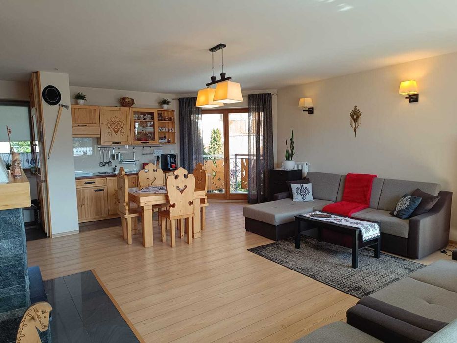 apartamenty z widokiem na panoramę Tatr w Kościelisku