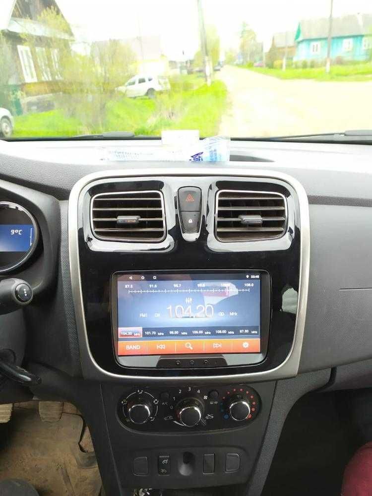 Магнітола 2Гб Renault Dacia Logan Sandero Daster Lodgy Dokker Android