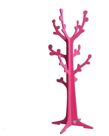 Stojak dekoracyjny drzewko wieszak Domiva Poyetmott 120 cm różowy
