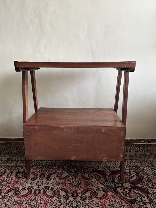 Stolik drewniany rtv prl