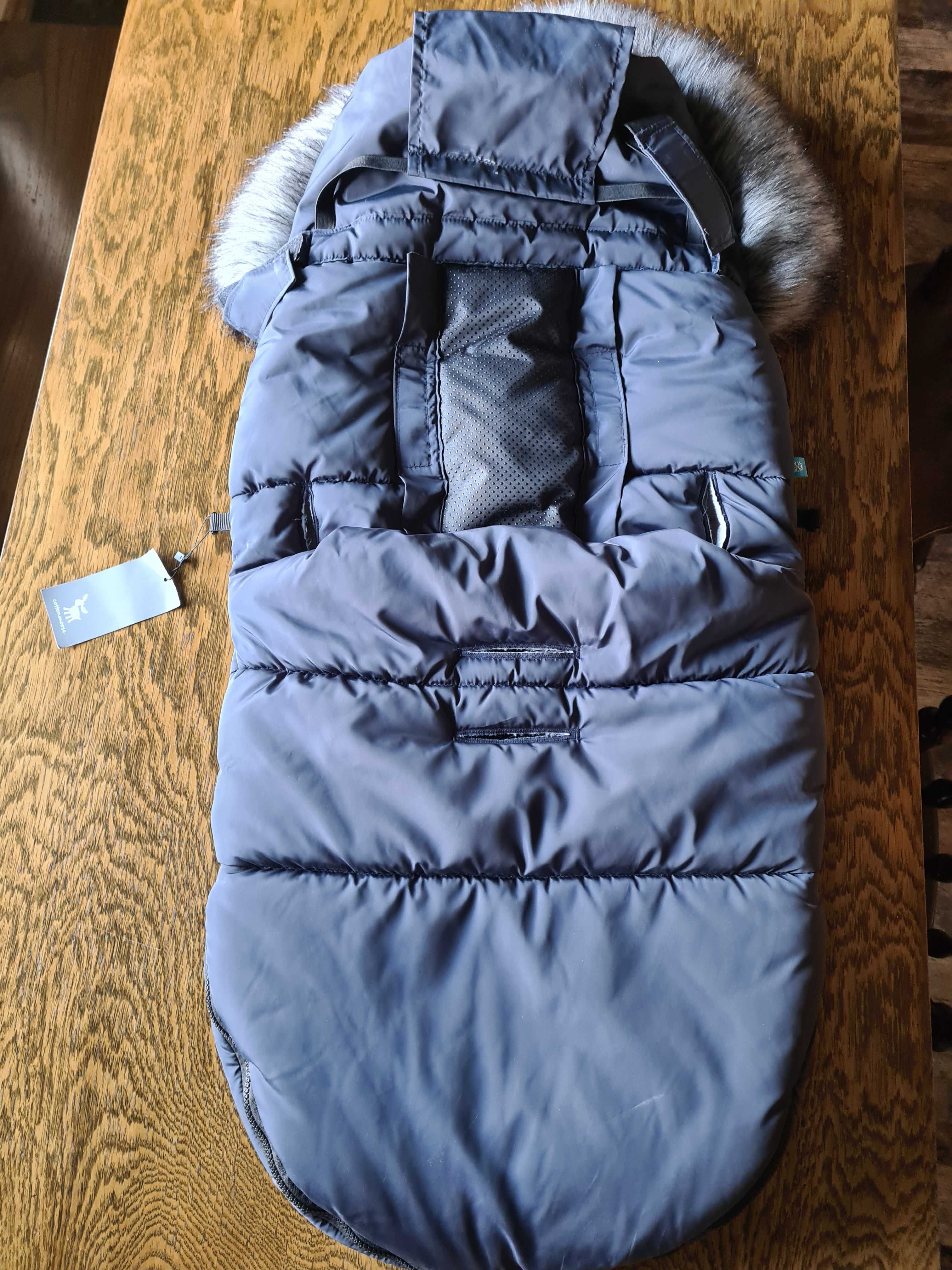 Zimowy śpoworek do wózka. Cottonmoose