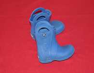 CROCS C10 ( 27-28 )kalosze,gumiaki-Handle It Rain Boot Navy,niebieskie