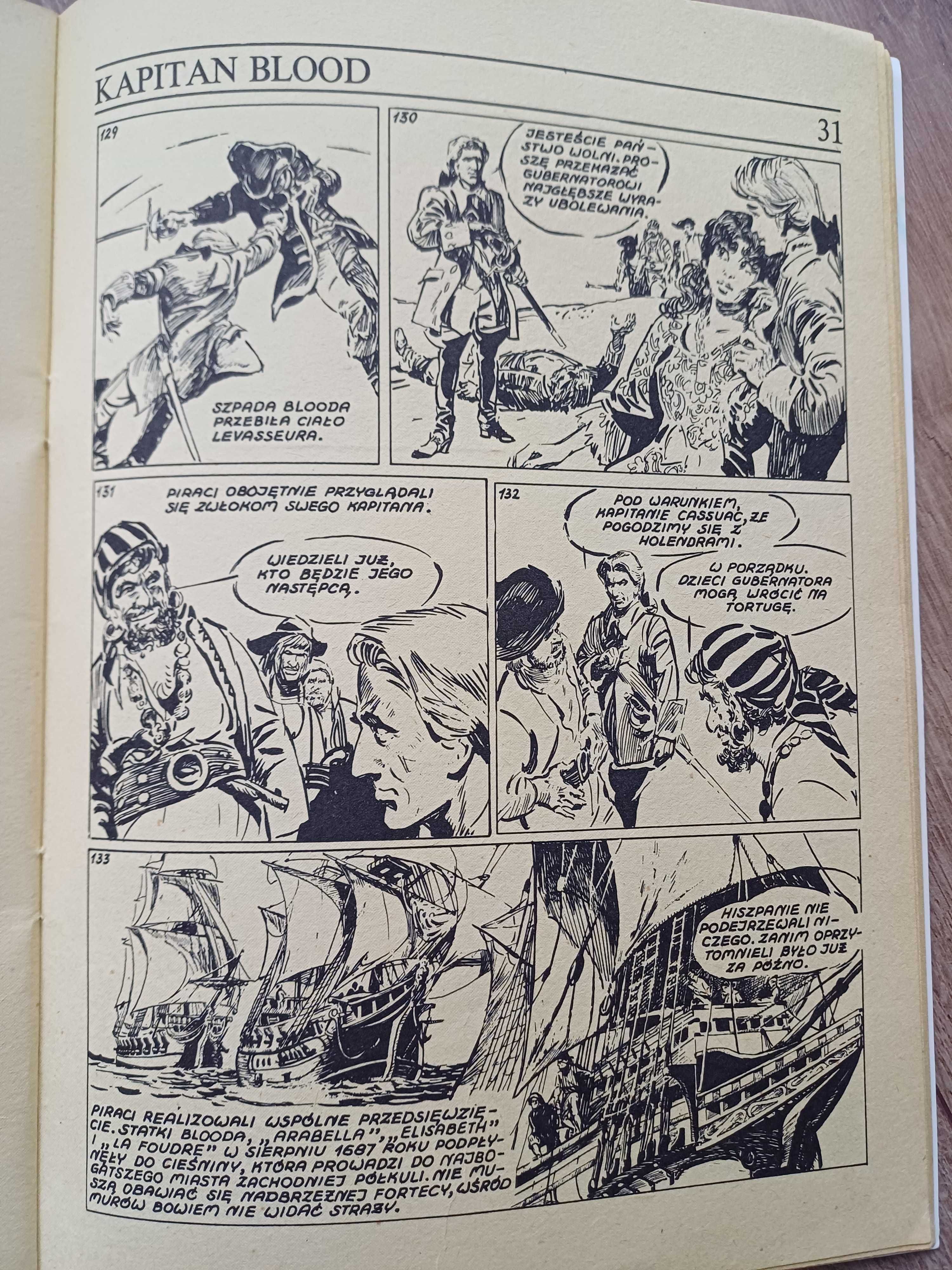 Komiks Kapitan Blood, 1984 r.