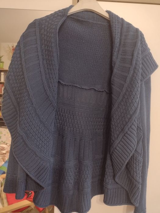 Narzutka, sweter, kardigan damski rozm xxl