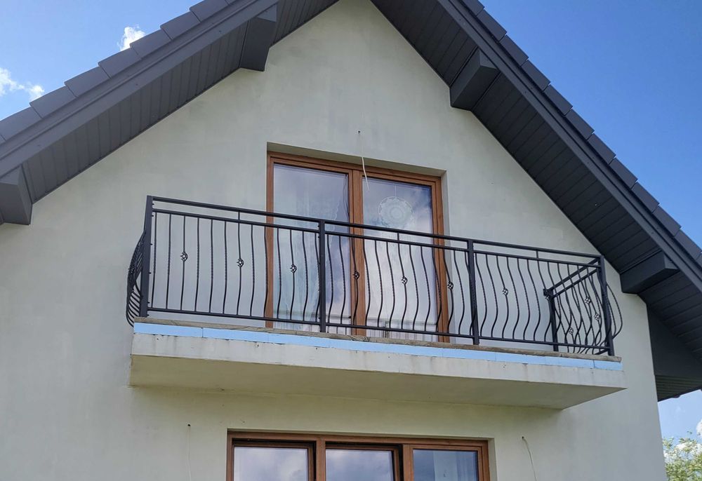 Balustrada balkonowa kuta