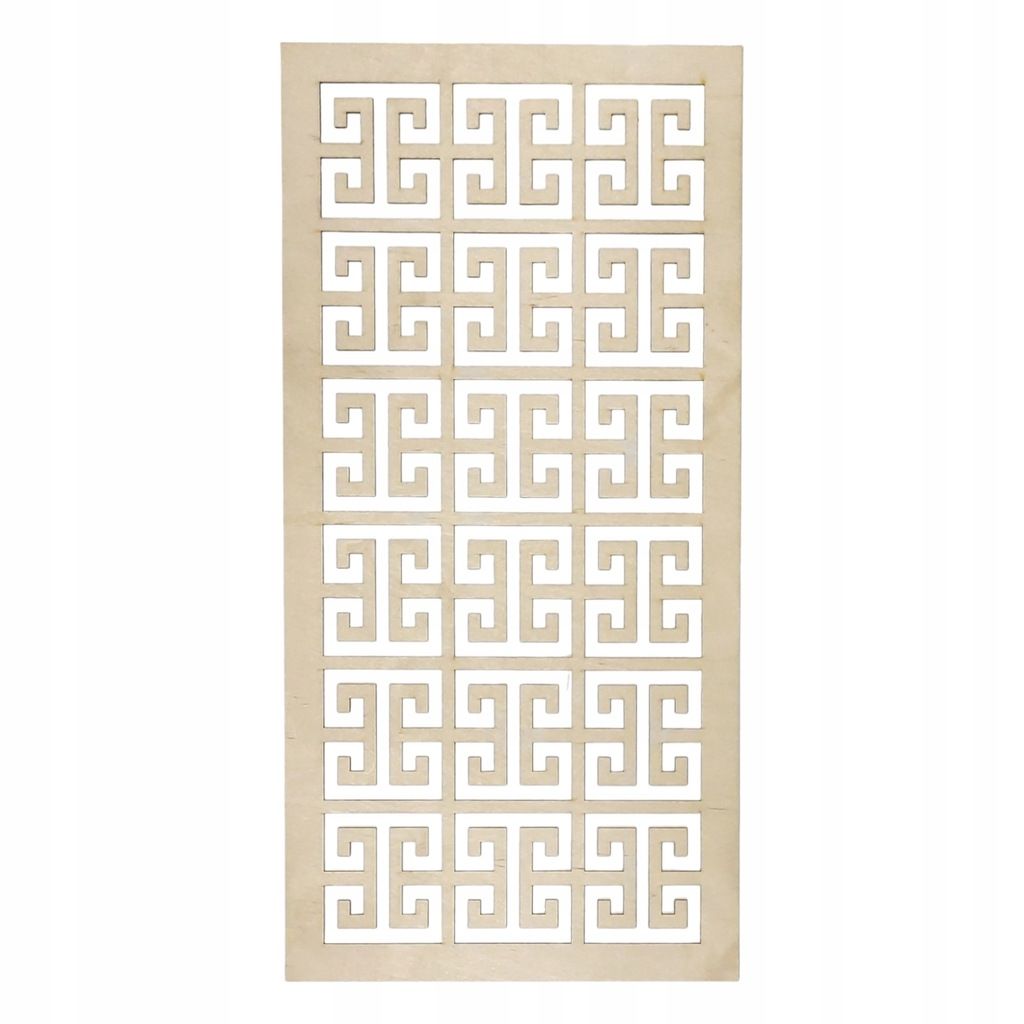 Dekoracyjna Kratka ażurowa 59 x 29 cm sklejka 5 mm wzór 130 panel